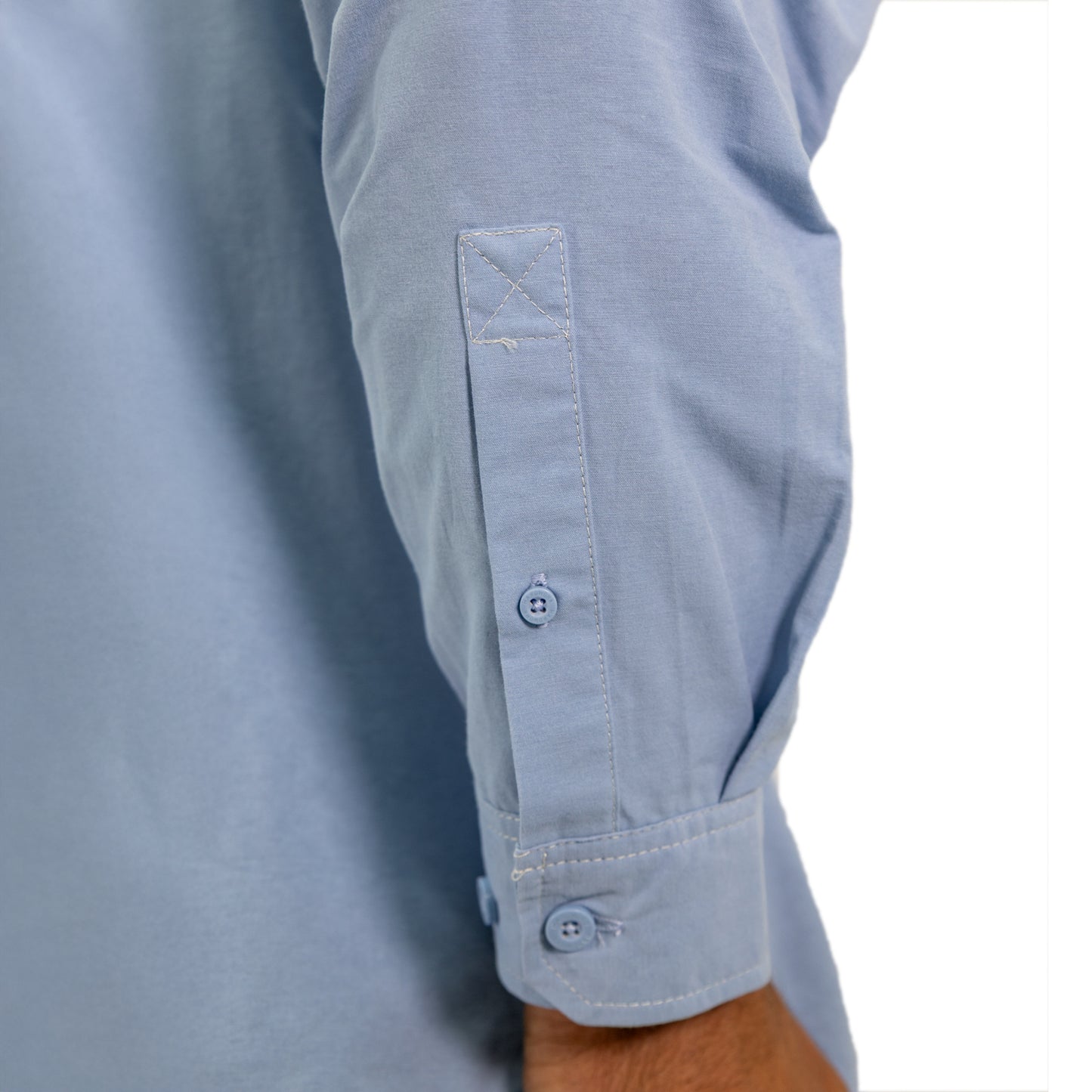 MA - CAMISA HW DUCK DRY CELESTE