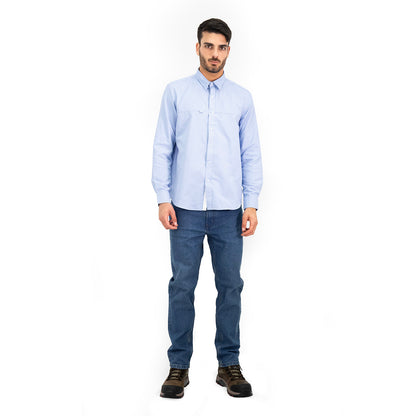 MA - CAMISA QUEBEC VANCOUVER CELESTE