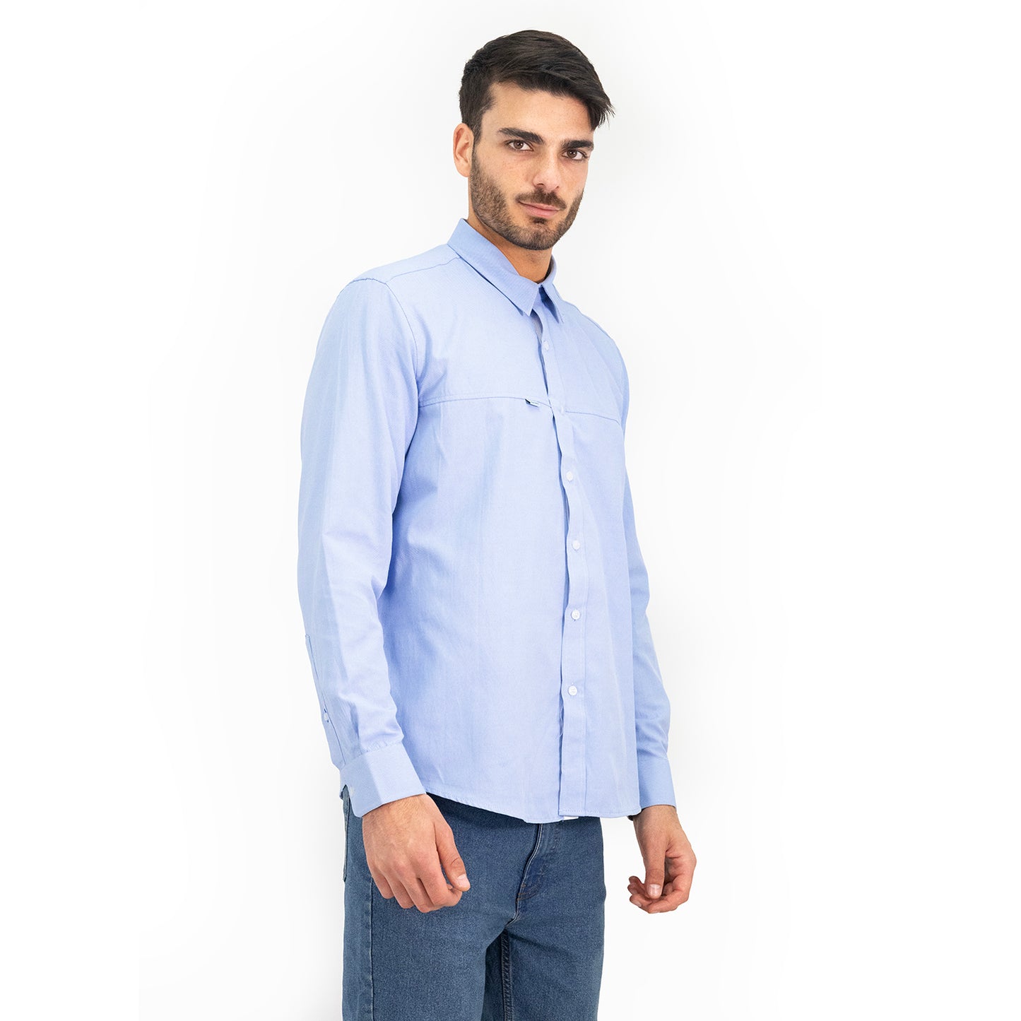 MA - CAMISA QUEBEC VANCOUVER CELESTE