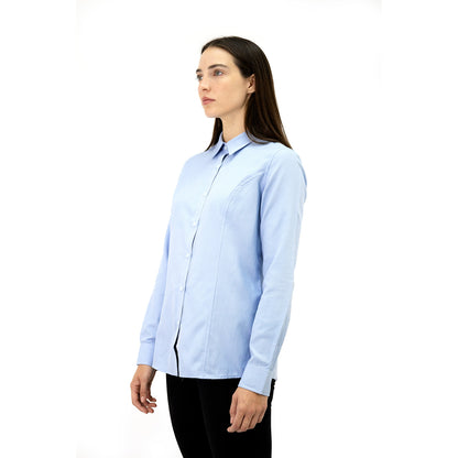 MA - CAMISA QUEBEC VANCOUVER MUJER CELESTE