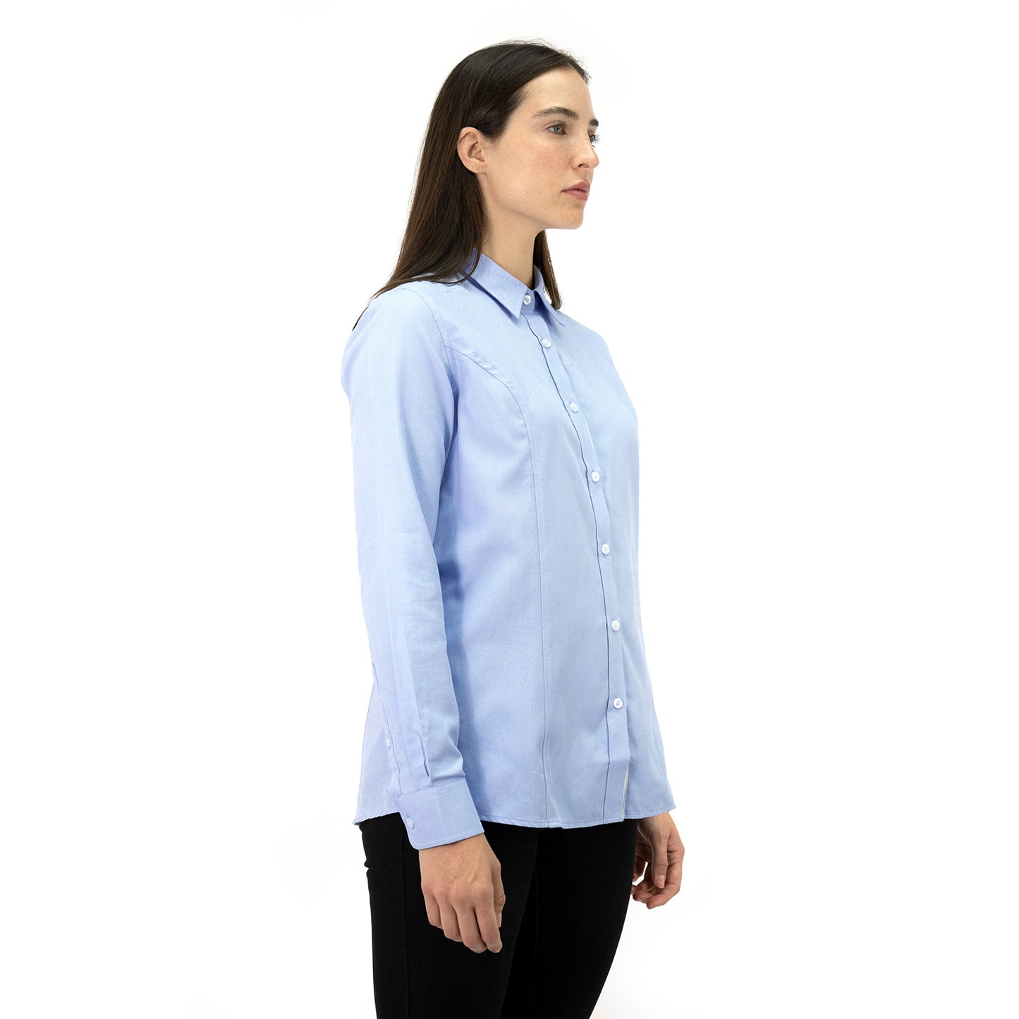 MA - CAMISA QUEBEC VANCOUVER MUJER CELESTE