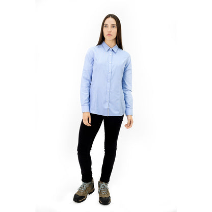 MA - CAMISA QUEBEC VANCOUVER MUJER CELESTE