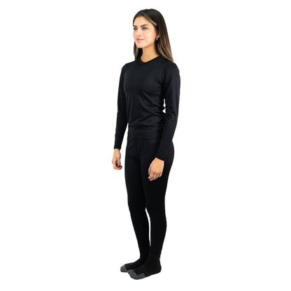 CONJUNTO INTERIOR HW HDX TERMICO MUJER NEGRO