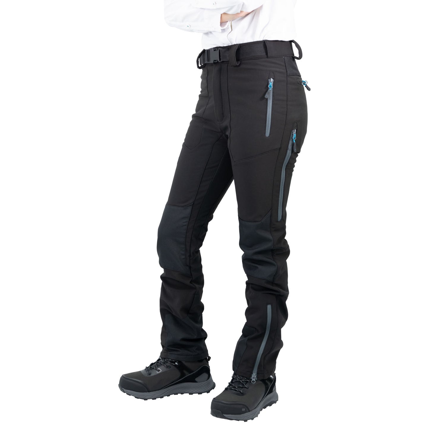 MA - PANTALON TERMICO HW WOLVERINE ANTIACIDO MUJER NEGRO