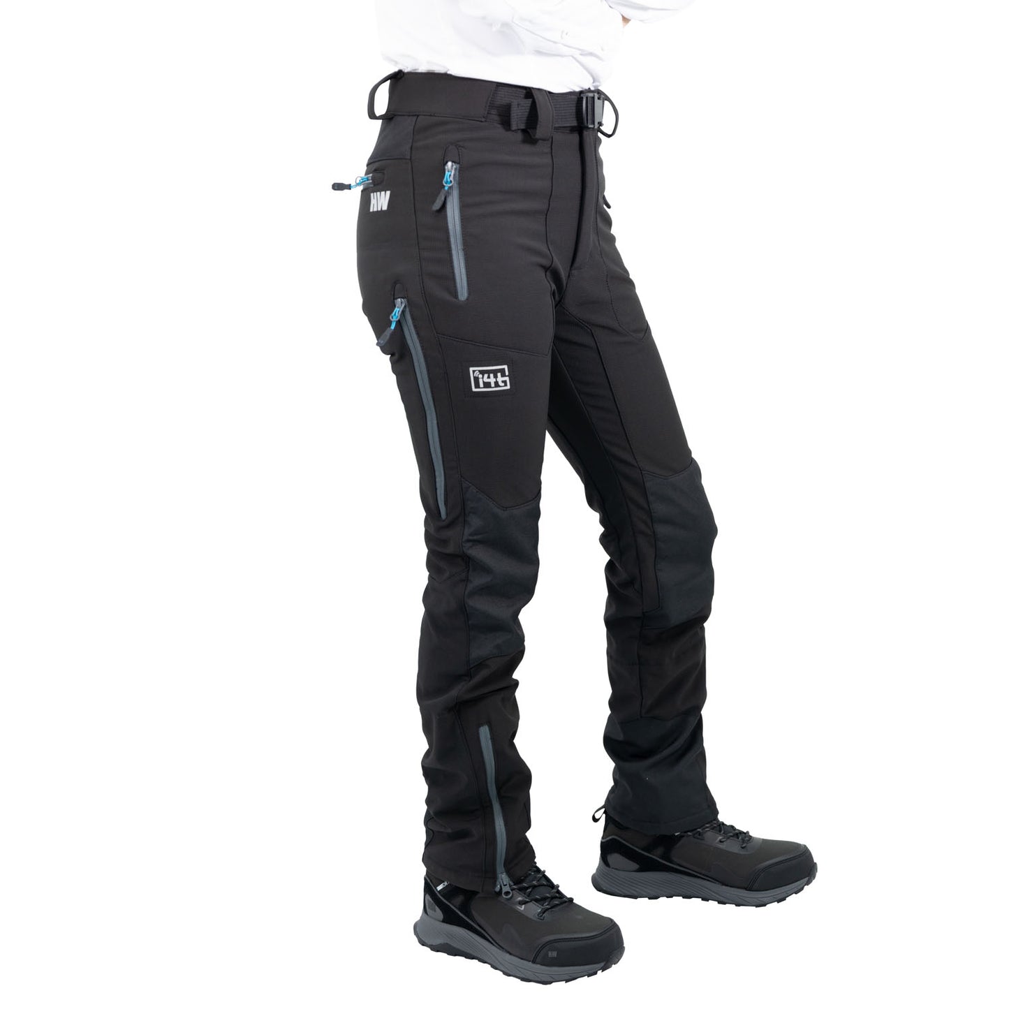 MA - PANTALON TERMICO HW WOLVERINE ANTIACIDO MUJER NEGRO
