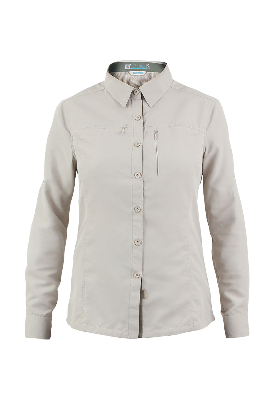 MA - CAMISA HW ARIZONA REGULAR MUJER BEIGE