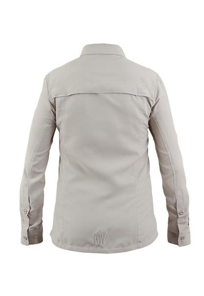 MA - CAMISA HW ARIZONA REGULAR MUJER BEIGE