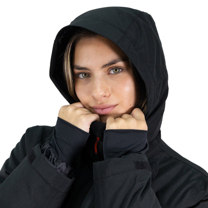 MA - PARKA HW ANTAKARI MUJER NEGRA