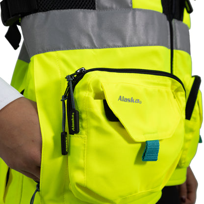 MA - CHALECO GEOLOGO ALASKA XPERT MUJER AMARILLO