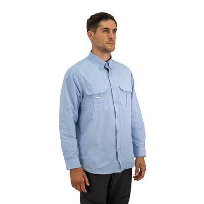 MA - CAMISA HW DUCK DRY CELESTE