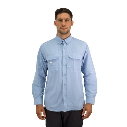MA - CAMISA HW DUCK DRY CELESTE