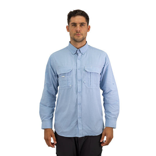 MA - CAMISA HW DUCK DRY CELESTE