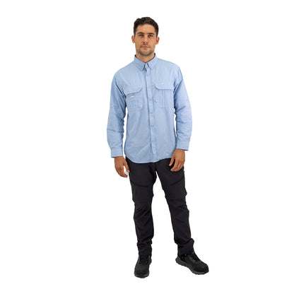 MA - CAMISA HW DUCK DRY CELESTE